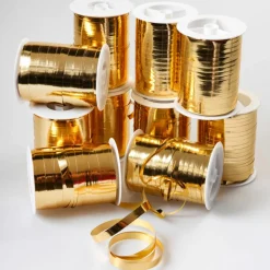 Paquete De Ofertas Cintas De Poliéster "Compre 10 Pague 8" Oro