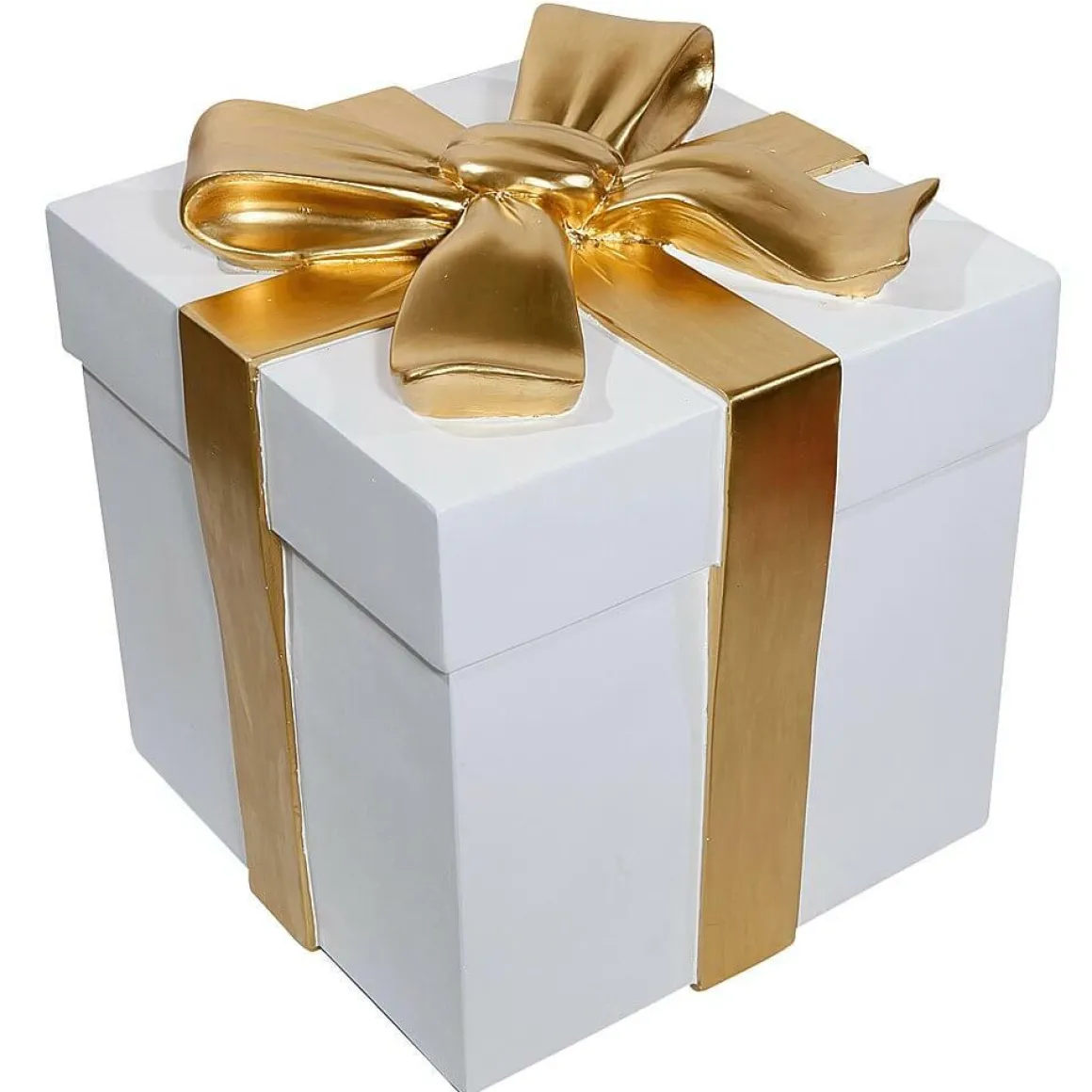 Paquete Deco 40 Cm, Blanco-oro
