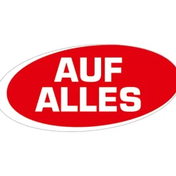 Pegatina "Auf Alles" (en Todo)