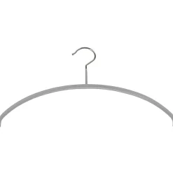 Percha Antideslizante, 36 Cm, Plata A´ 10 Piezas