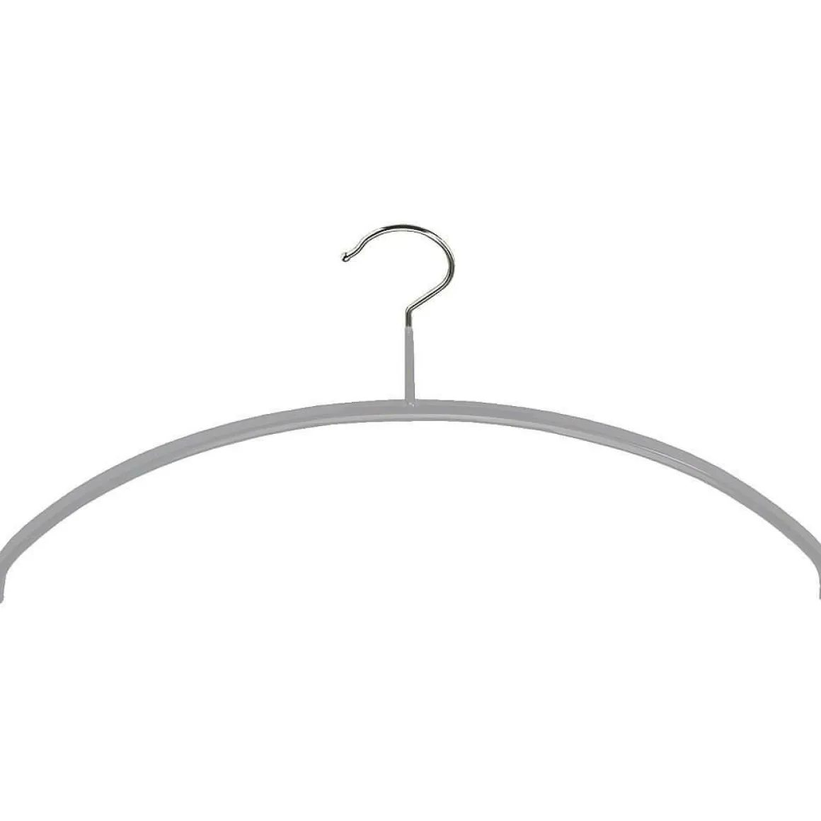 Percha Antideslizante, 36 Cm, Plata A´ 10 Piezas