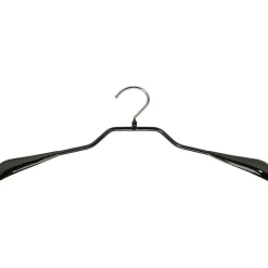 Percha Antideslizante, Extra Ancho 40 Cm, Negro, 1 Caja A´50 Piezas