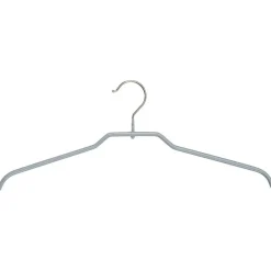 Percha Antideslizante Topform, 45 Cm, Plata