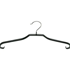 Percha Antideslizante Topform/pinzas Para Faldas, Negro