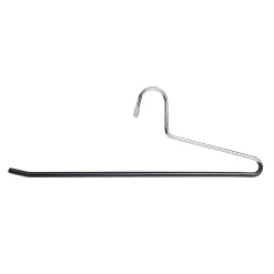 Percha Para Pantalones Antideslizante 35 Cm, Negro,1 Caja A´100 Piezas