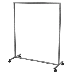 Perchero Con Ruedas Gris 153 Cm