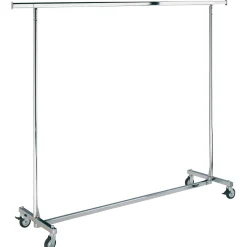 Perchero Con Ruedas Plegable, Altura Fija 150 Cm