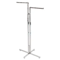 Perchero De 2 Brazos Cromado 180 Cm
