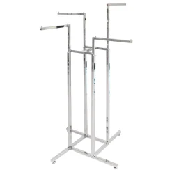 Perchero De 4 Brazos Cromado 172 Cm