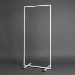 Perchero Metálico NOVUS, Blanco, 145 Cm