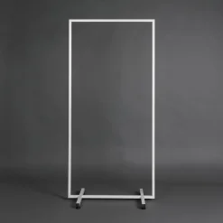 Perchero Metálico NOVUS, Blanco, 145 Cm