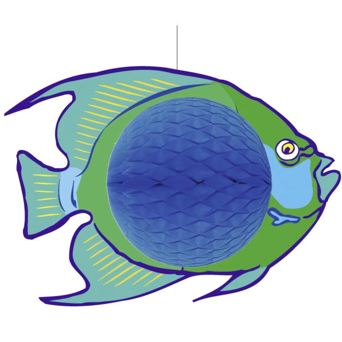 Pez Disco Tropical 40 Cm