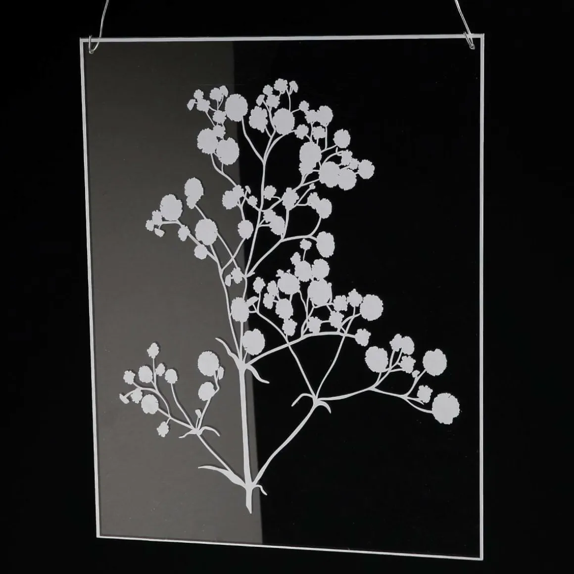 Pintura Acrílica "Gypsophila" 35 X 45 Cm