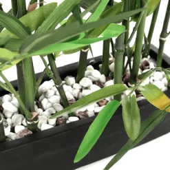 Planta Artificial De Bambú En Maceta Lista 47 Cm