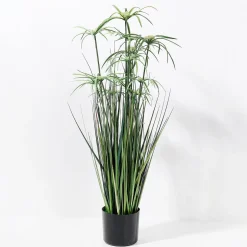 Planta Artificial De Papiro En Maceta De 90 Cm