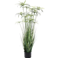 Planta Artificial De Papiro En Maceta De 90 Cm