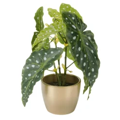 Planta Artificial Deco Begonia Trucha 30 Cm