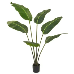 Planta Artificial Strelizia En Maceta Ignífuga 120 Cm