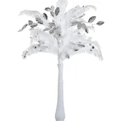 Pluma De Avestruz, Color Blanco