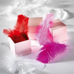 Plumas Decorativas Blancas, 20 G