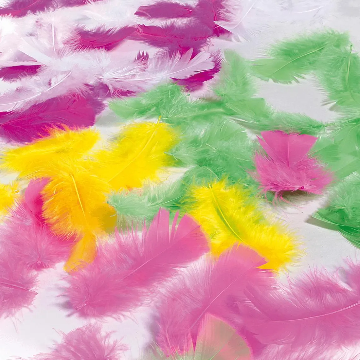 Plumas Decorativas Rojas, 20 G