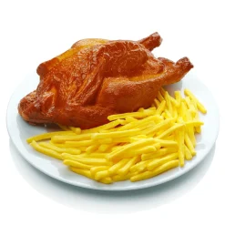Pollo Asado Alimento De Imitación 23 Cm