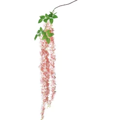 Rama Artificial De Hortensias Rosa, 170 Cm