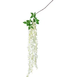 Rama Artificial De Hortensias Blanca, 170 Cm