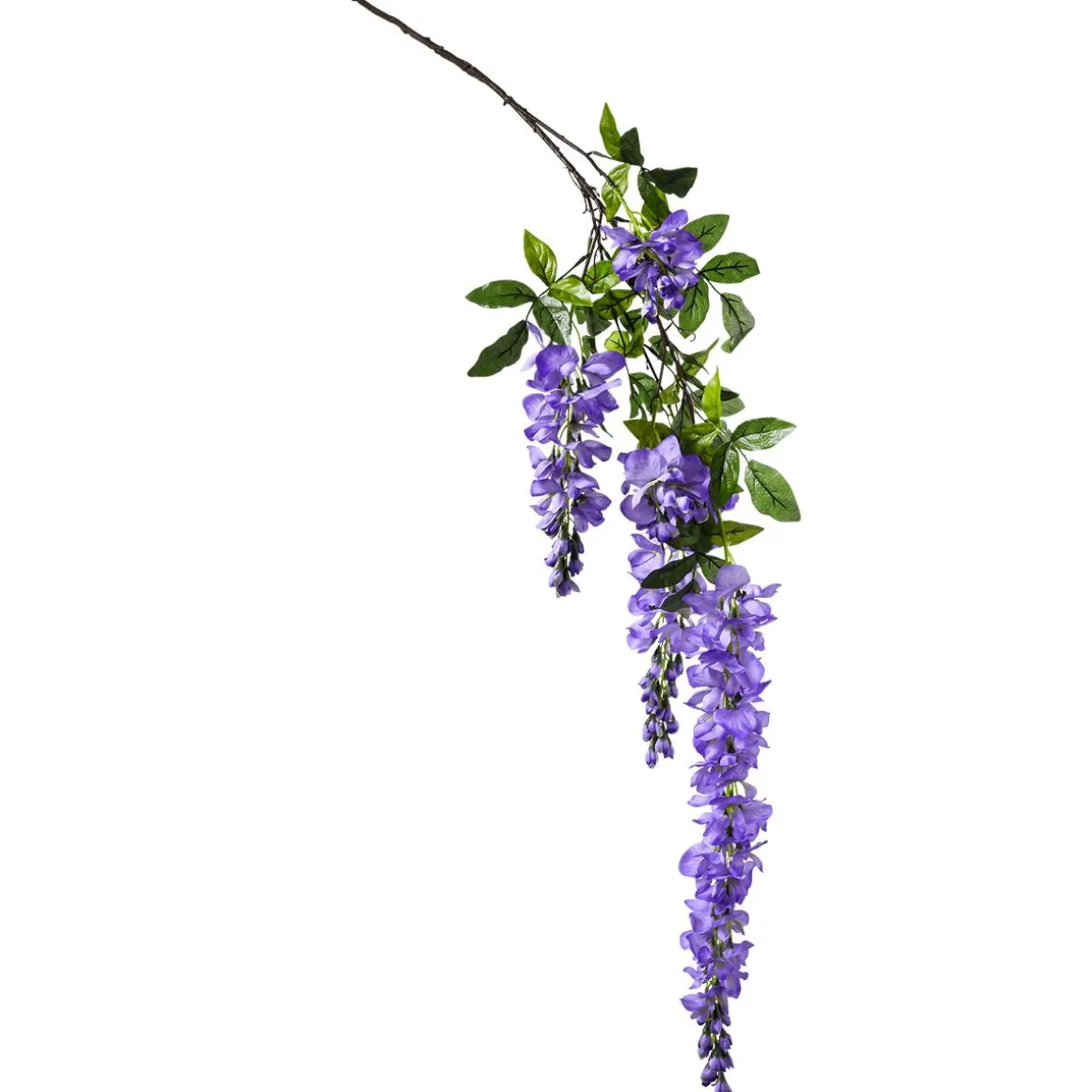 Rama Artificial Wisteria Laburnum, 140 Cm, Violeta