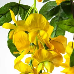 Rama Artificial Wisteria Laburnum, 140 Cm, Amarillo