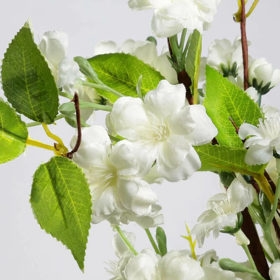Rama De Flores De Cerezo Artificial Blanco 65 Cm