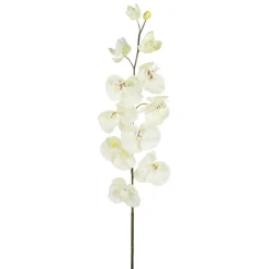 Rama De Orquídea Deco Blanca 110 Cm