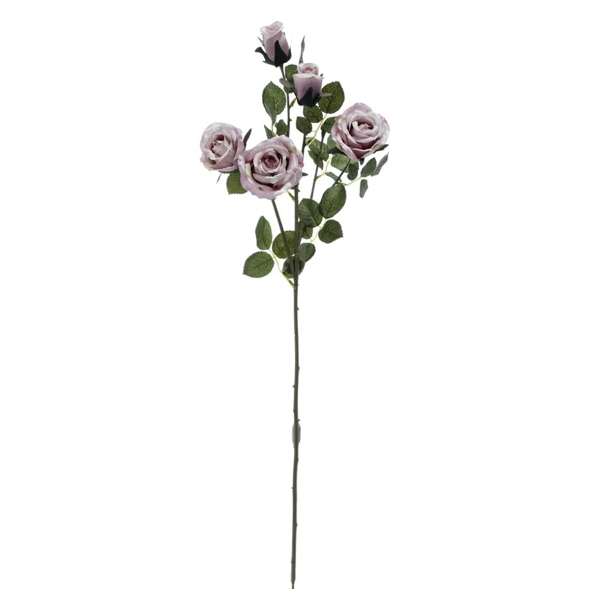 Rama De Rosa Artificial, 73 Cm, Blanco Mauve