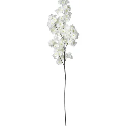 Rama Decorativa Con Flores De Cerezo Blanca, 105 Cm