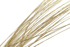 Rama Decorativa Hierba Dorada 100 Cm De Largo, 2 Piezas