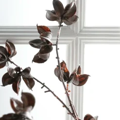 Rama Decorativa Infrutescencia Del Algodón 110 Cm