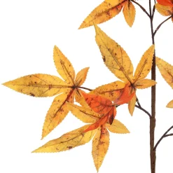 Ramas Artificiales De Arce Amarillo 2 Piezas 81 Cm