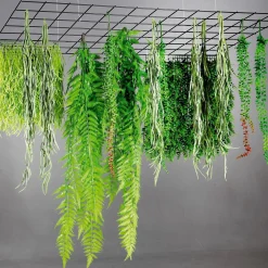 Ramas Artificiales Senecio Planta Guisante