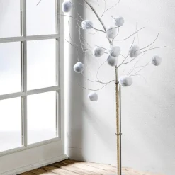 Ramita Decorativa Blanca Longitud 145 Cm