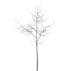 Ramita Decorativa XL Marrón 175 Cm Con Copos