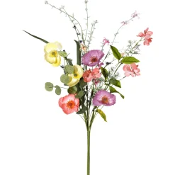 Ramo Artificial De Cosmea Y Cerezo En Flor 22 X 10 X 54 Cm