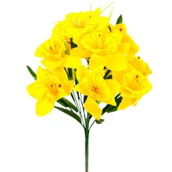 Ramo De Narcisos Artificiales 38 Cm