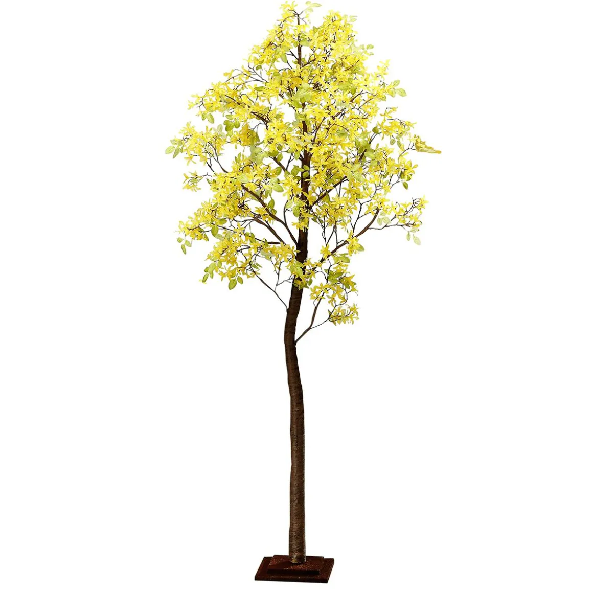 Árbol Artificial De Forsythia Con Soporte 200 Cm
