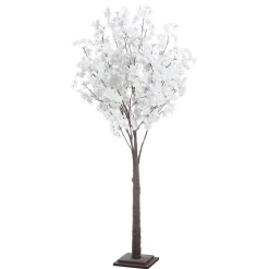 Árbol Con Flores De Cerezo Artificial Blanco, 160 Cm