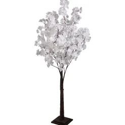 Árbol Con Flores De Cerezo Artificial Blanco, 160 Cm