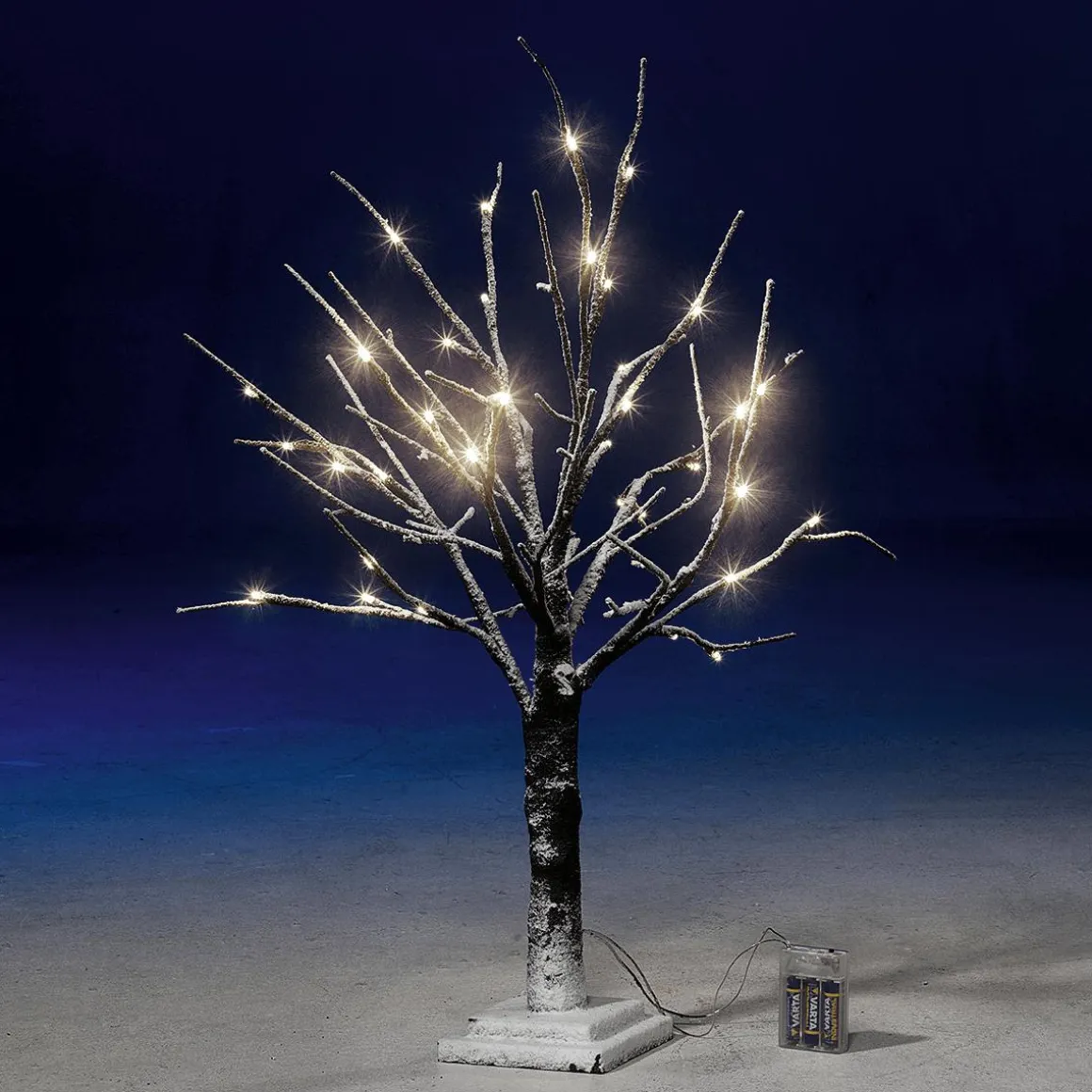 Árbol Con LED Operado Por Batería 70 Cm