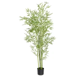 Árbol De Bambú Artificial En Maceta