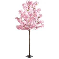 Árbol De Cerezo Artificial Con Placa De Soporte, 180 Cm