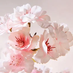 Árbol De Flores De Cerezo Artificial Blanco, 150 Cm