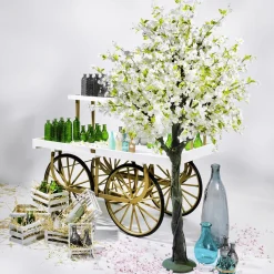 Árbol De Flores De Cerezo Artificial, 220 Cm